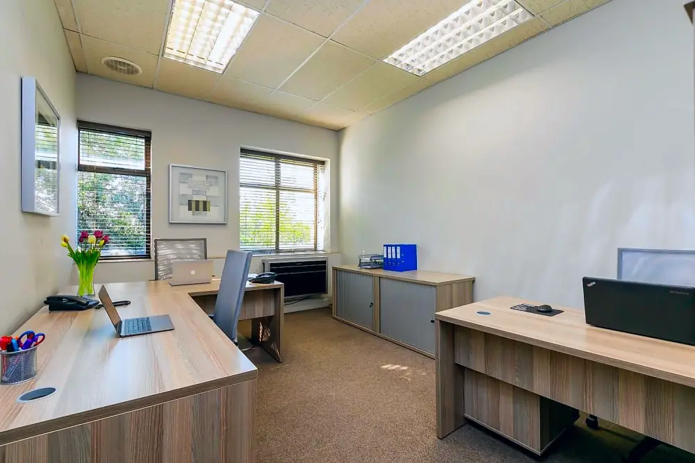 Furnished two-person serviced office suite at The Workplace, Lonehill, Sandton